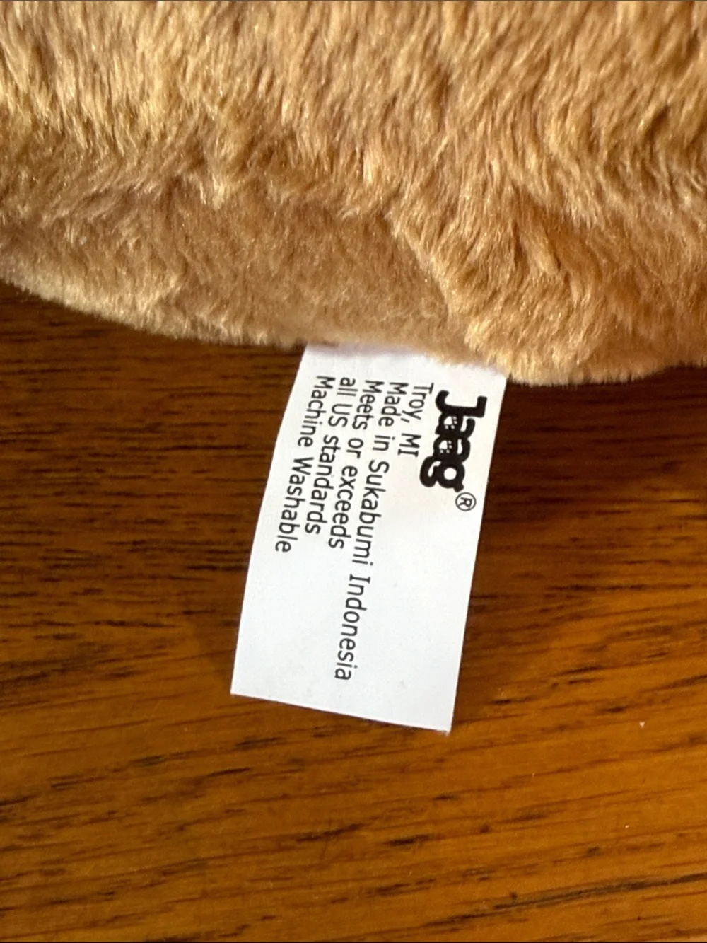 BUCEES Plush Beaver Toy - Brown and White Kids Plush